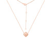 Plain Silver Jewelry Set PS-RDR-3278 / RDE-1662 / RDN-522 / RDB-242