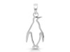 Plain Silver Penguin Pendant PS-RDP-371.
