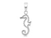 Plain Silver Sea Horse Pendant PS-RDP-375.
