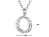 Plain Silver Necklace PS-RDP-443.