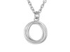 Plain Silver Necklace PS-RDP-443.
