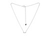 Plain Silver Queen Necklace PS-RDP-445.