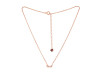 Plain Silver Queen Necklace PS-RDP-445.