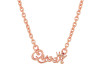 Plain Silver Queen Necklace PS-RDP-445.