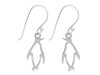 Plain Silver Penguin Earring  PS-RDE-961.
