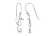 Plain Silver Sea Horse Earring  PS-RDE-965.
