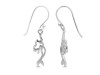 Plain Silver Mermaid Earring  PS-RDE-966.