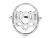 Lotus Plain Silver Jewelry Set PS-RDR-315 / RDE-536 / RDN-4 / RDB-4.