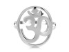 Om Plain Silver Jewelry Set PS-RDR-323 / RDE-544 / RDN-12 / RDB-12.