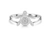 Plain Silver Turtle Ring PS-RDR-630.