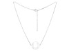 Horse Shoe Plain Silver Jewelry Set PS-RDR-312 / RDE-533 / RDN-1 / RDB-1.