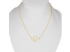 Base Chakra Plain Silver Necklace PS-RDN-10.