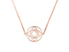 Base Chakra Plain Silver Necklace PS-RDN-10.