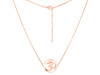 Om Plain Silver Necklace PS-RDN-12.