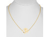 Om Plain Silver Necklace PS-RDN-12.