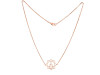 Human Body Chakra Plain Silver Jewelry Set PS-RDR-325 / RDE-546 / RDN-14 / RDB-14.