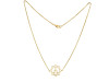 Human Body Chakra Plain Silver Jewelry Set PS-RDR-325 / RDE-546 / RDN-14 / RDB-14.