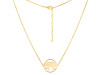 Elephant Plain Silver Necklace PS-RDN-2.