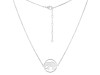 Elephant Plain Silver Necklace PS-RDN-2.