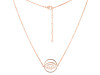 Brow Chakra Plain Silver Necklace PS-RDN-3.