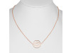 Brow Chakra Plain Silver Necklace PS-RDN-3.