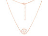 Hamsa Hand Plain Silver Necklace PS-RDN-5.
