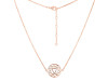 Solar Plexus Chakra Plain Silver Necklace PS-RDN-6.