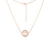 Throat Chakra Plain Silver Necklace PS-RDN-8.