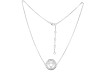 Throat Chakra Plain Silver Jewelry Set PS-RDR-319 / RDE-540 / RDN-8 / RDB-8.