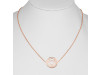 Throat Chakra Plain Silver Necklace PS-RDN-8.