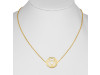 Throat Chakra Plain Silver Necklace PS-RDN-8.