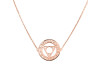 Throat Chakra Plain Silver Necklace PS-RDN-8.