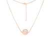 Crown Chakra Plain Silver Necklace PS-RDN-9.