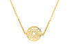 Crown Chakra Plain Silver Necklace PS-RDN-9.
