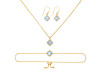 Moonstone Jewelry Set RBM-RDB-66-RDN-74-RDE-692.