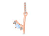 Moonstone & White Topaz Alphabet Y Pendant RBM-RDA-103.