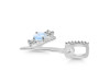 Moonstone & White Topaz Alphabet Y Pendant RBM-RDA-103.