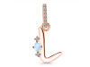 Moonstone & White Topaz Alphabet L Pendant RBM-RDA-38.