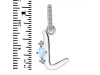 Moonstone & White Topaz Alphabet L Pendant RBM-RDA-38.
