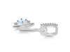 Moonstone & White Topaz Alphabet N Pendant RBM-RDA-40.