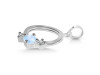 Moonstone & White Topaz Alphabet O Pendant RBM-RDA-67.