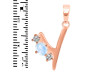 Moonstone & White Topaz Alphabet Y Pendant RBM-RDA-77.