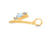 Moonstone & White Topaz Alphabet Y Pendant RBM-RDA-77.