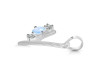 Moonstone & White Topaz Alphabet Y Pendant RBM-RDA-77.