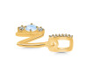 Moonstone & White Topaz Alphabet N Pendant RBM-RDA-92.