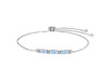 Moonstone & White Topaz Bracelet RBM-RDB-139.