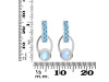 Moonstone & Blue Topaz Earring RBM-RDE-104.
