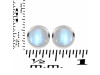 Moonstone Stud Earring RBM-RDE-1073.