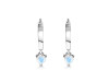 Moonstone Heart Hoop Earring RBM-RDE-1231.