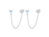 Moonstone Chain Stud Earring RBM-RDE-1235.